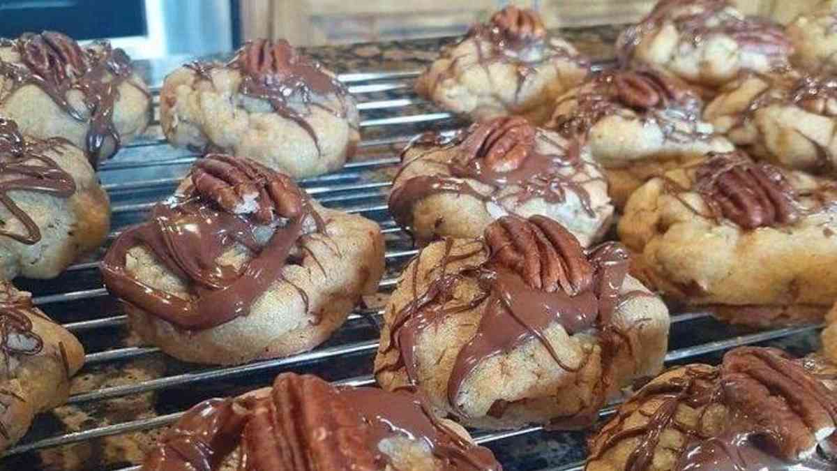 Cookies aux noix de pécan et caramel