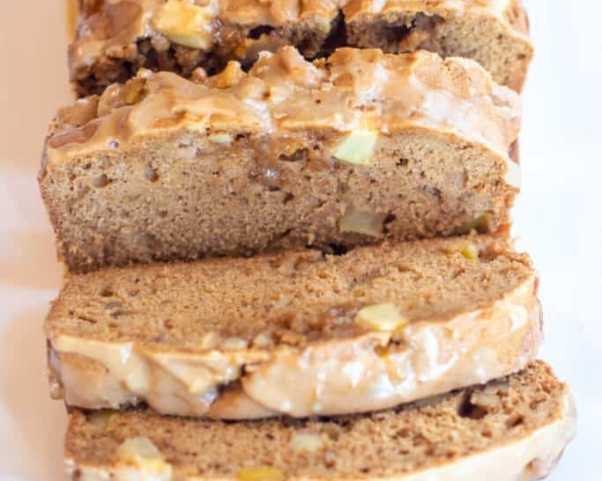 la recette du Pain aux noix, pommes et érable