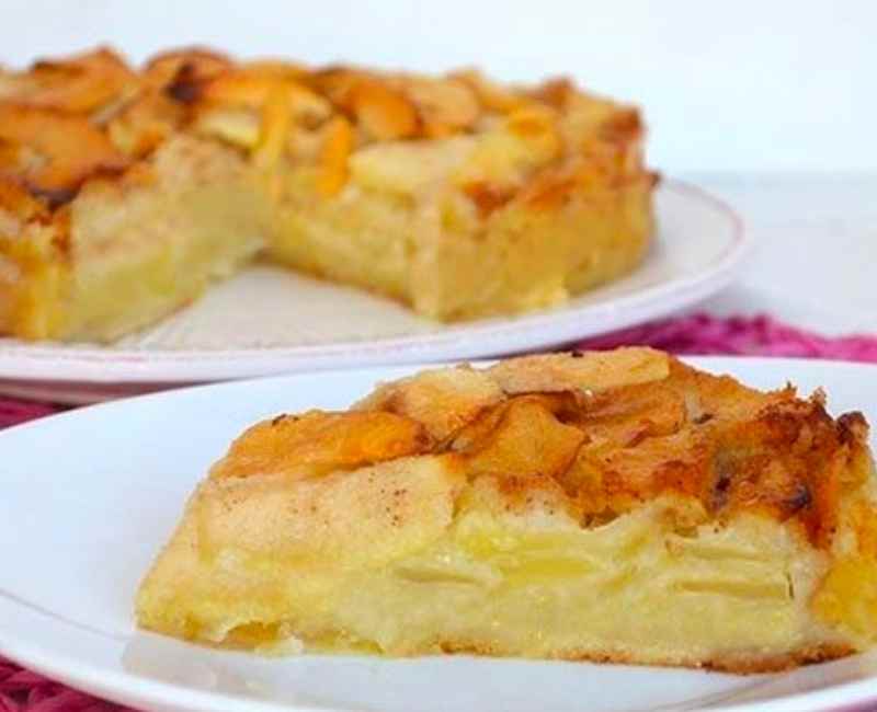Gâteau aux Pommes Express et Léger