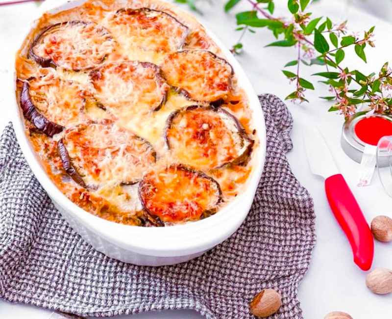 Recette Moussaka d'Aubergine