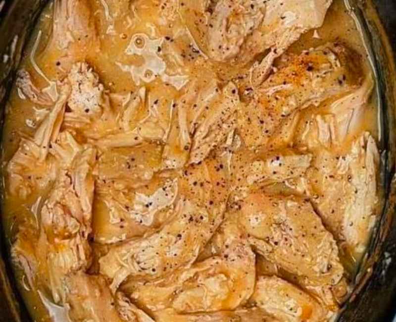 Blancs de poulet mijotés