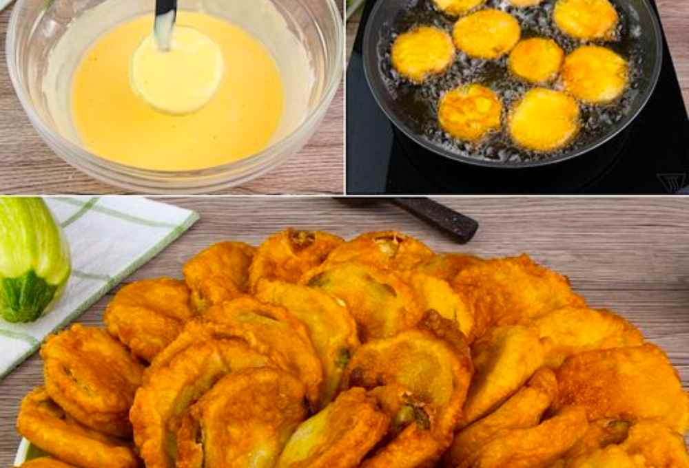 Courgettes panées