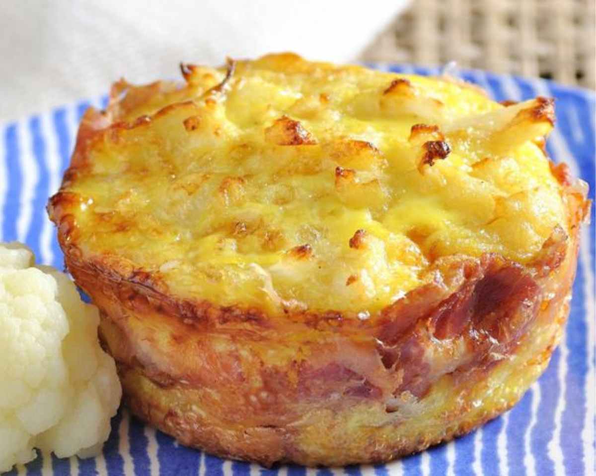 Mini-Clafoutis Légers au Chou-Fleur