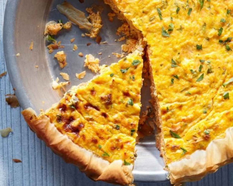 Quiche au Thon Façon Lorraine Une Explosion de Saveurs dans Chaque Bouchée