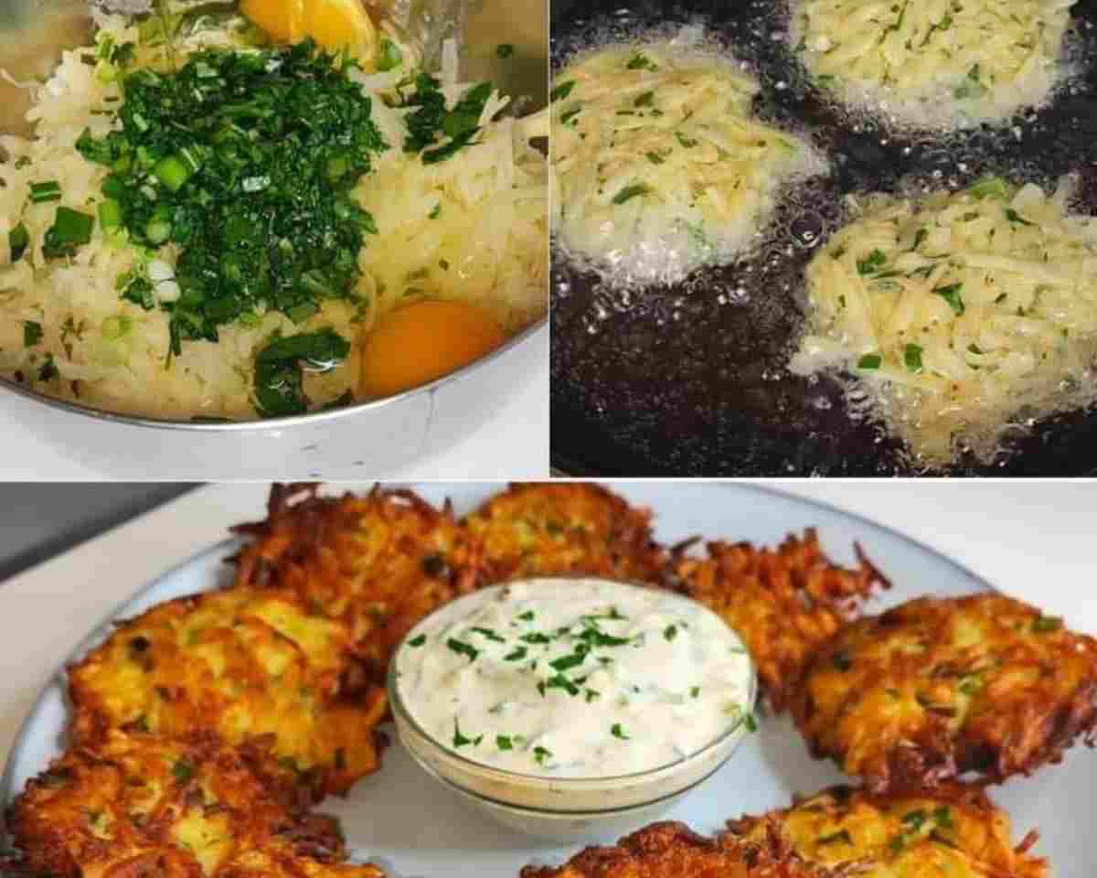 Pancakes de Pommes de Terre croustillants