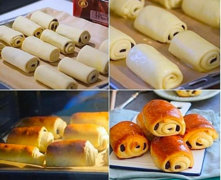 Recette Petits Pains au Chocolat Briochés