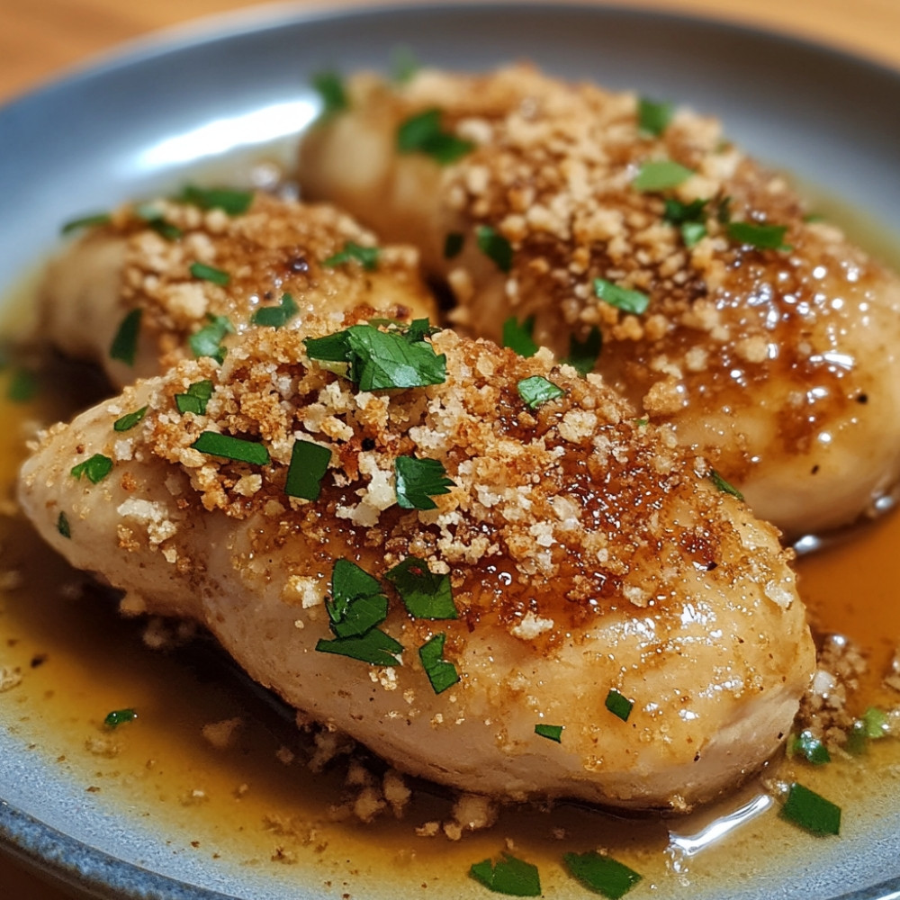 Boulettes de poulet moutarde et érable à la mijoteuse
