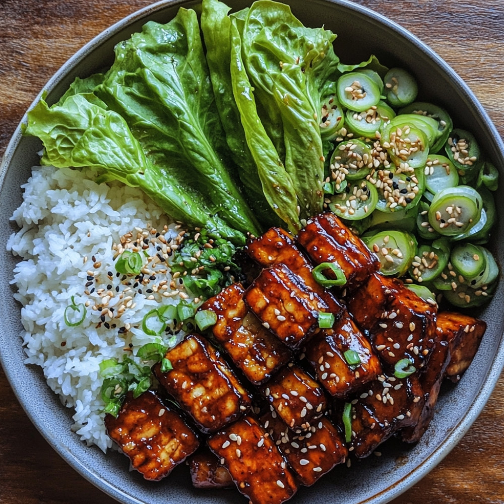 Bulgogi épicé de tempeh