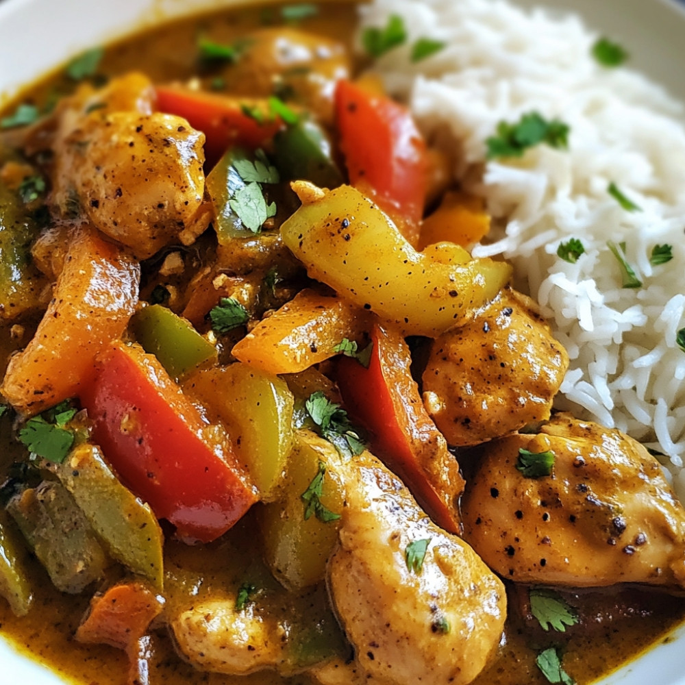 Curry de poulet guyanais