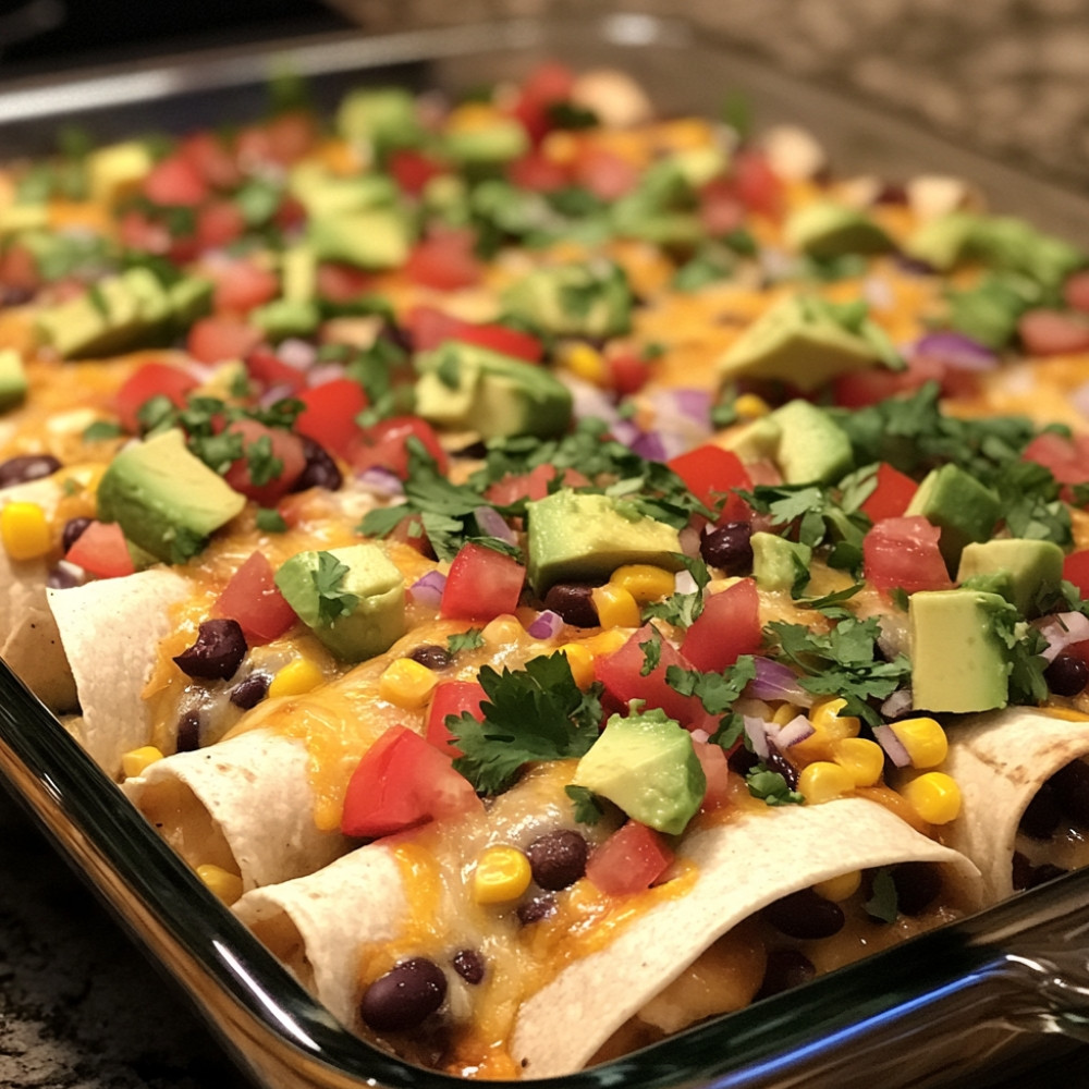 Enchiladas végétariennes