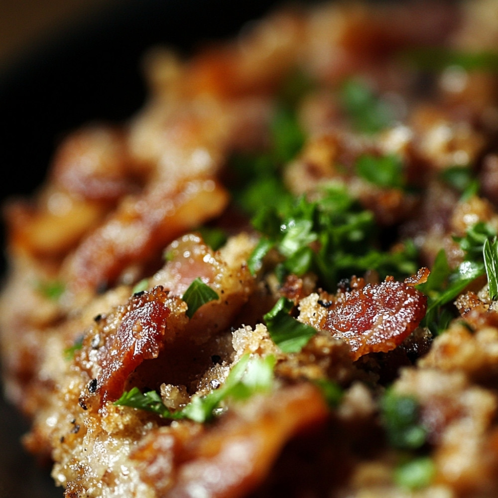 Pain de viande au bacon et à l'érable à congeler