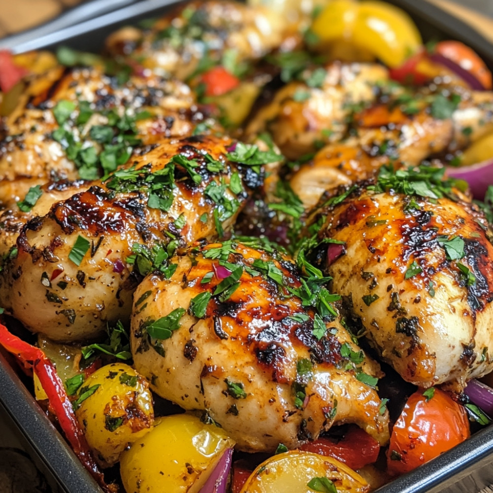 Poulet Piri-Piri rôti au four