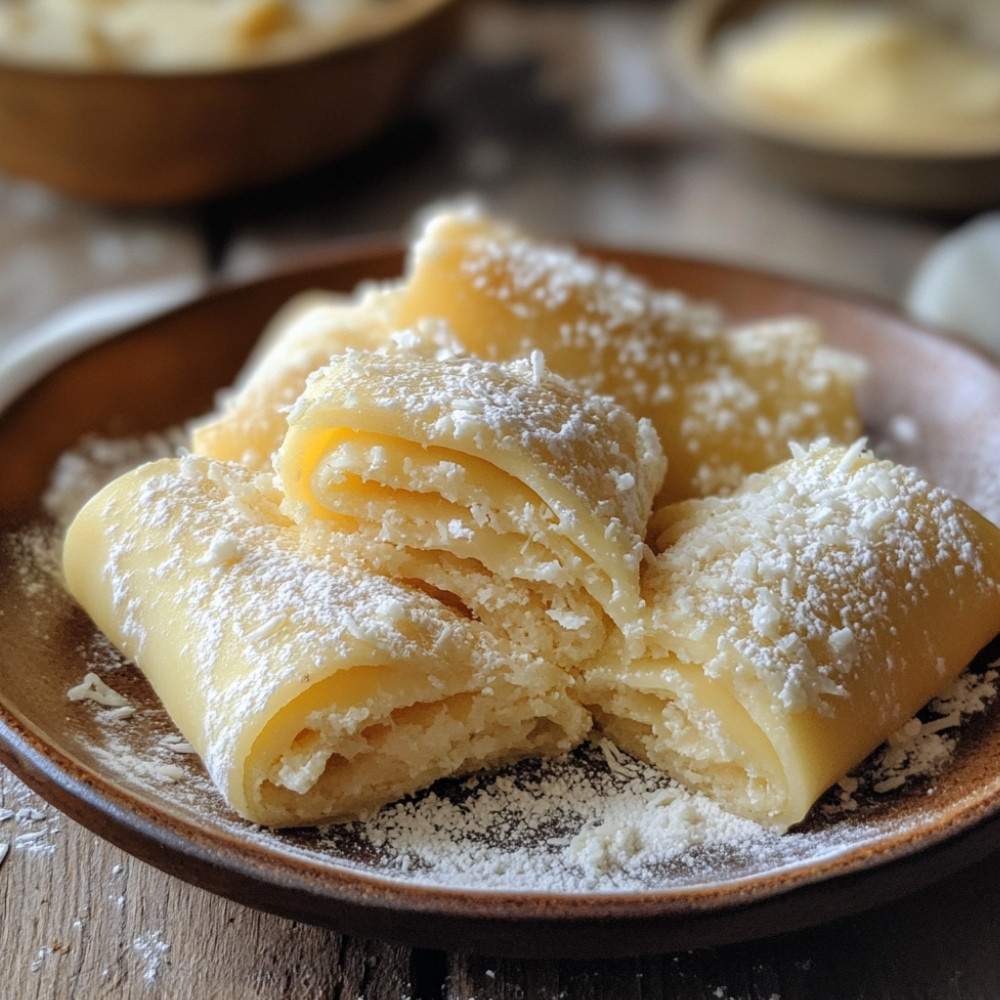 Rouleau de noix de coco guyanais