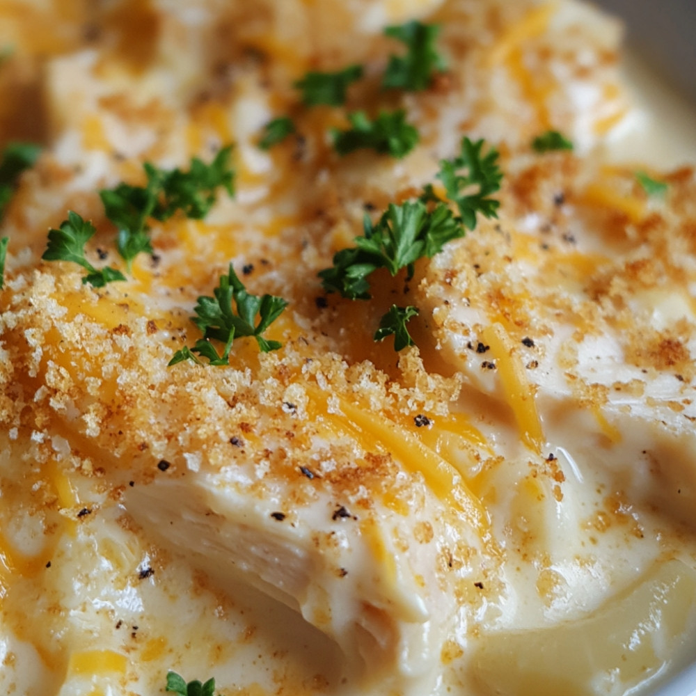 Casserole au fromage à la crème