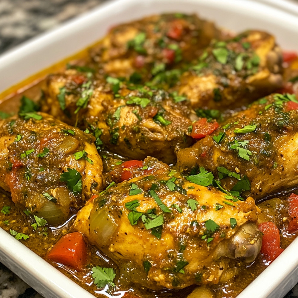 Curry de poulet guyanais