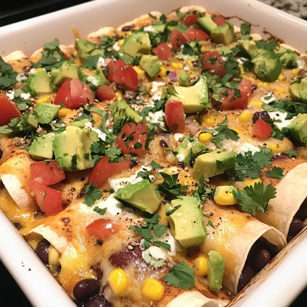 Enchiladas végétariennes