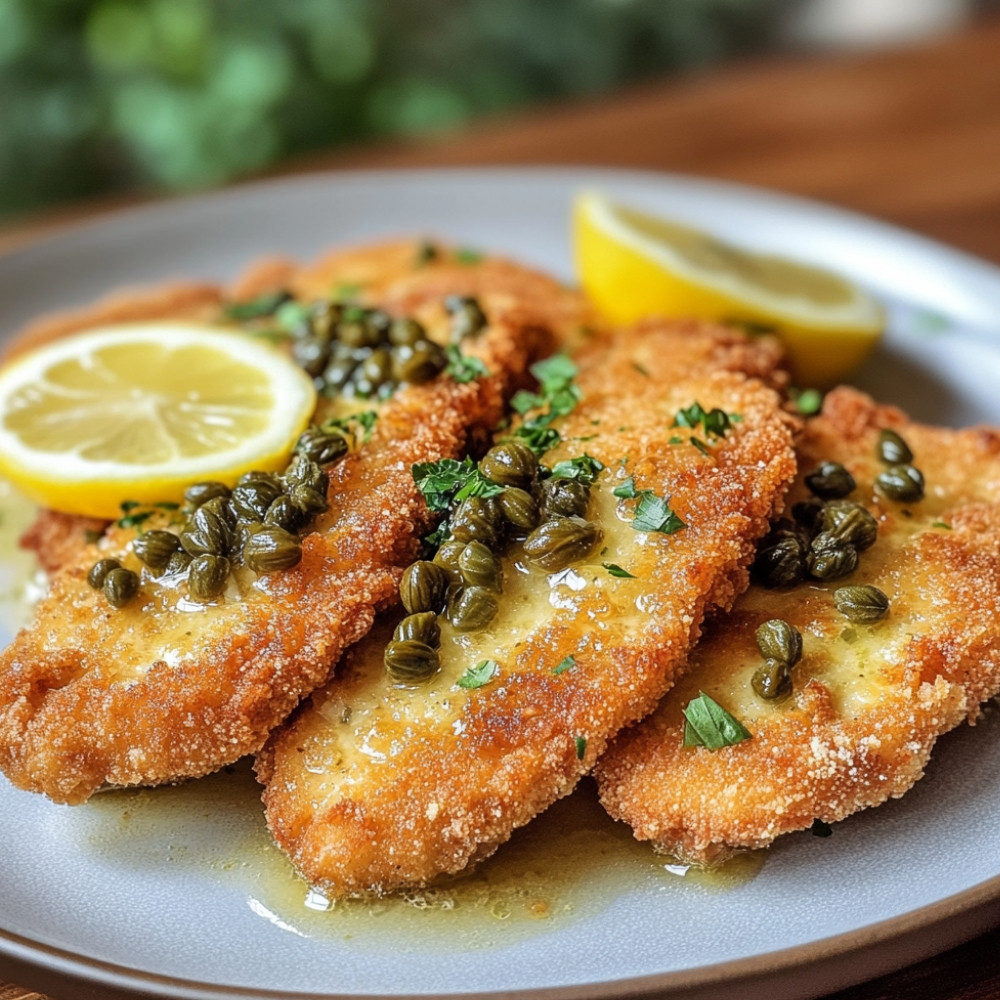 Escalopes de veau piccata