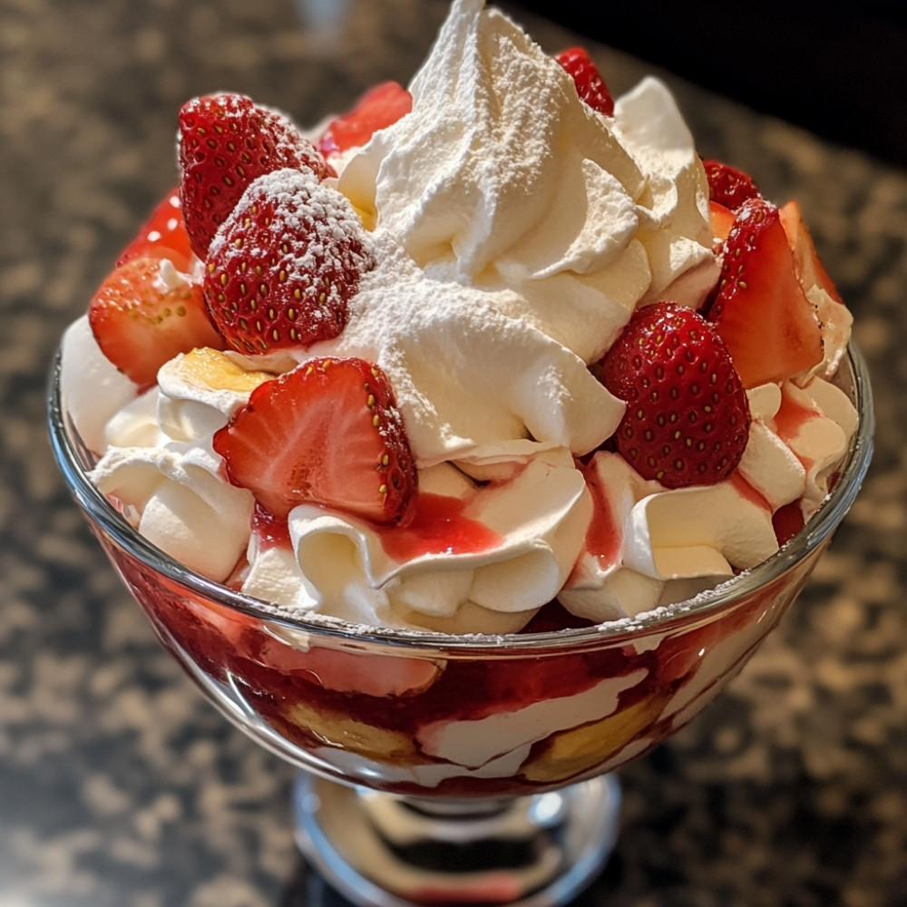 Eton Mess aux fraises