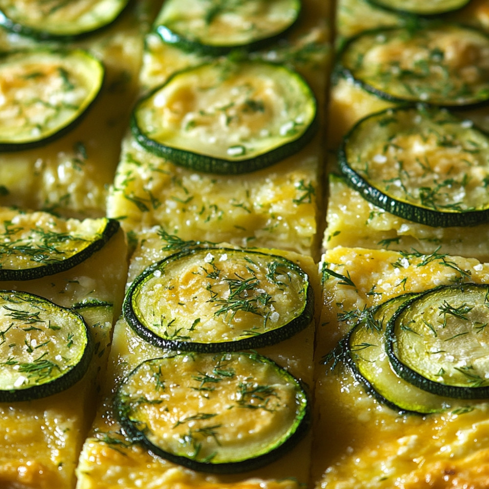 Galettes minces aux courgettes et fromage