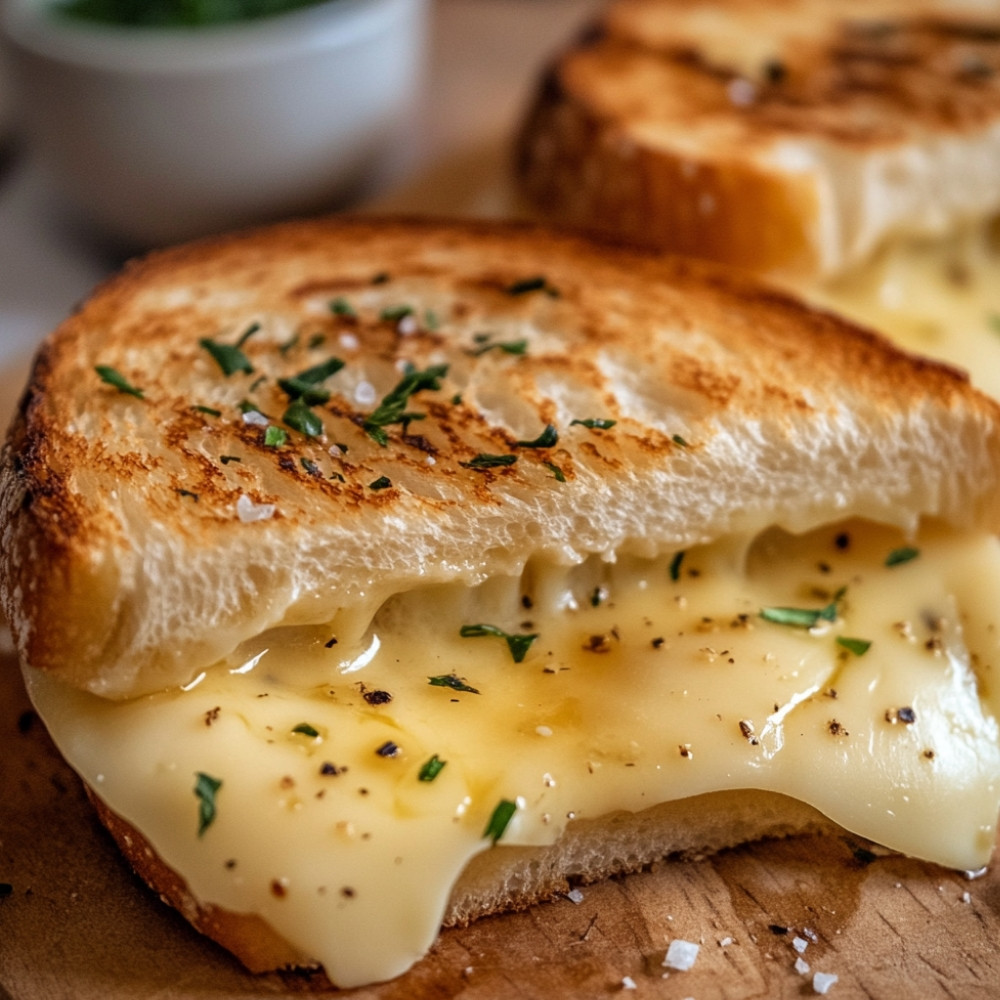 Grilled cheese à la raclette