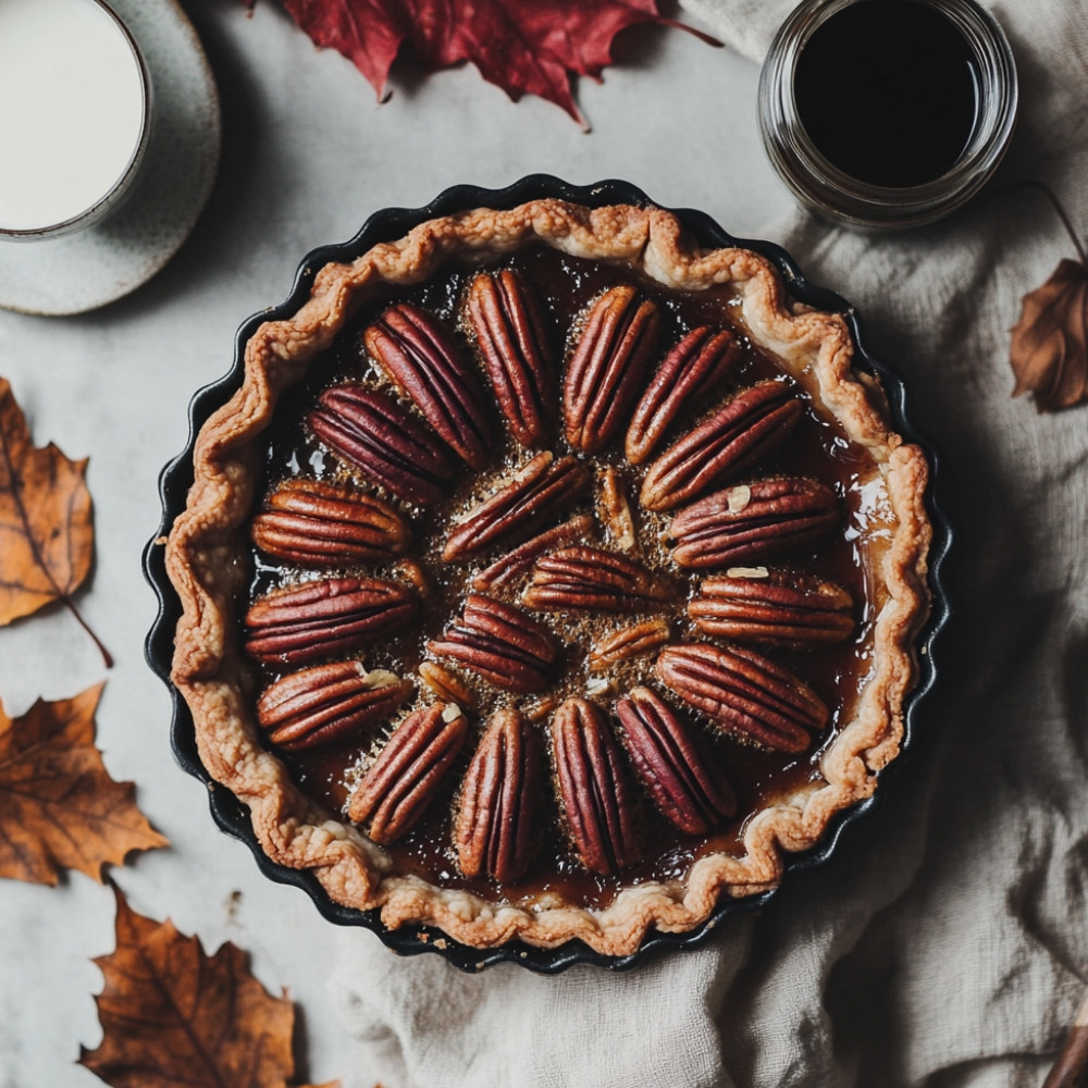 Pouding chômeur style tarte aux pacanes