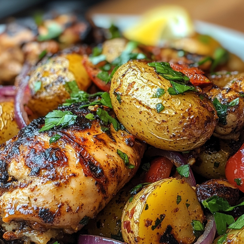 Poulet Piri-Piri rôti au four