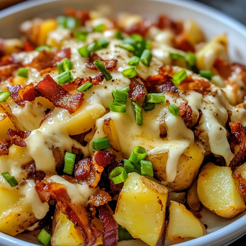 Poutine raclette sur le barbecue