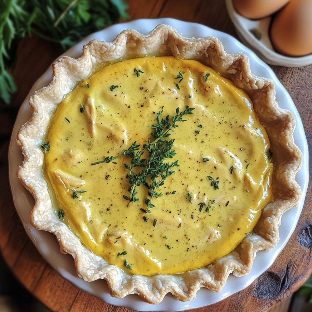 Tourte étagée aux légumes