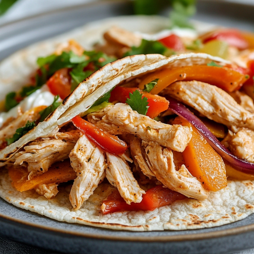 Casserole de poulet et grains entiers pour fiestas tacos