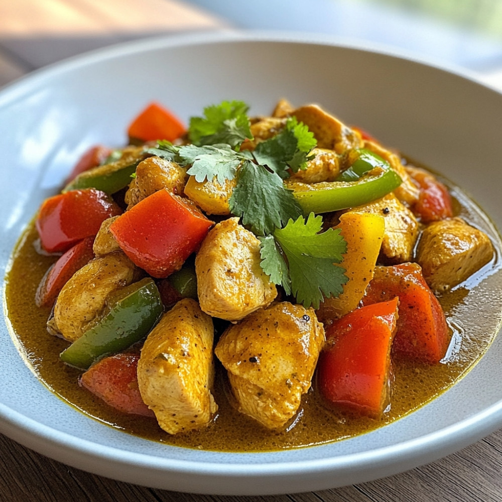 Curry de poulet guyanais