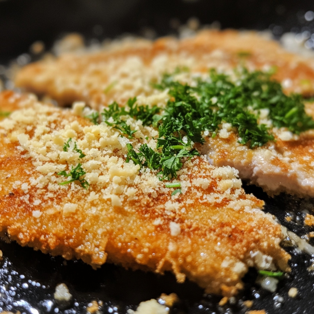 Escalopes de veau panées à l'air fryer