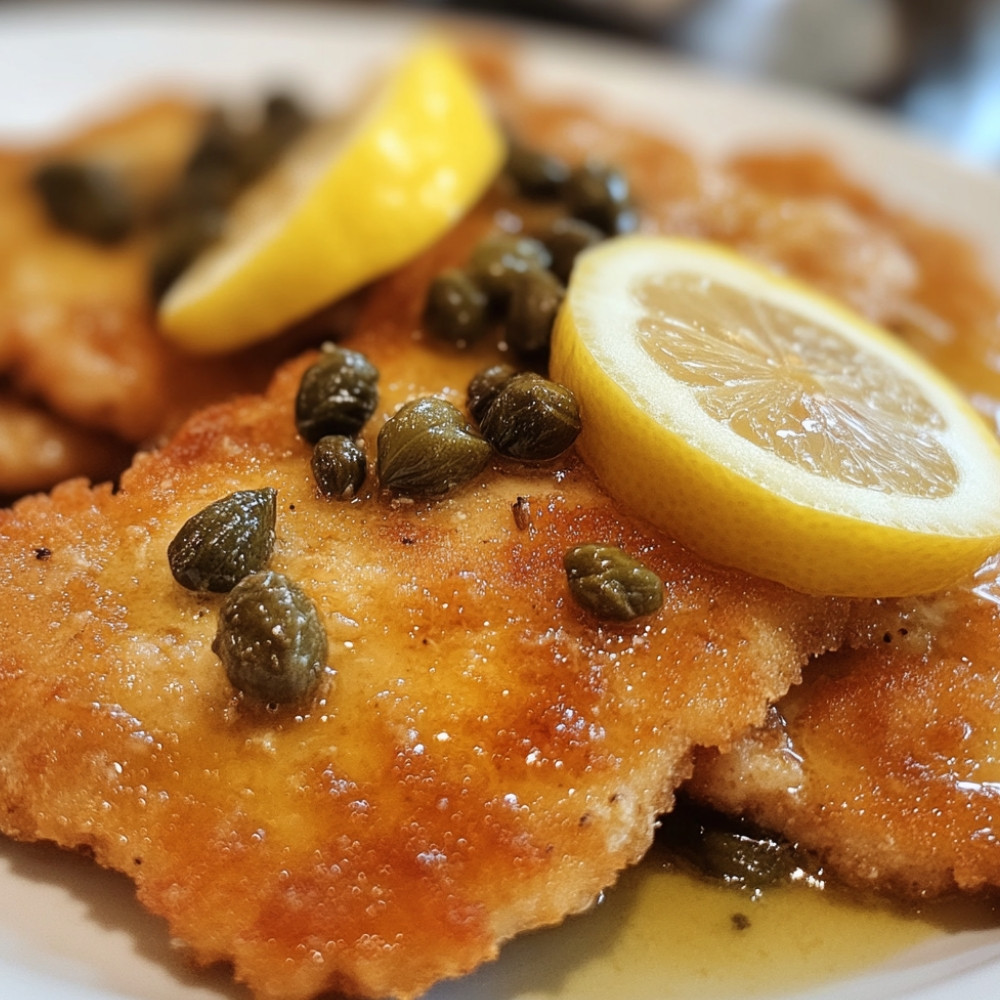 Escalopes de veau piccata