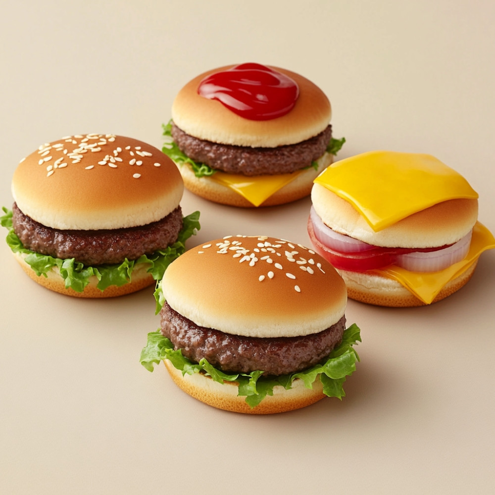 Mini pâtes hamburger