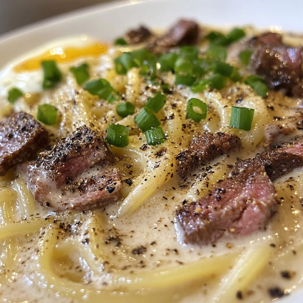 Ramen carbonara crémeux