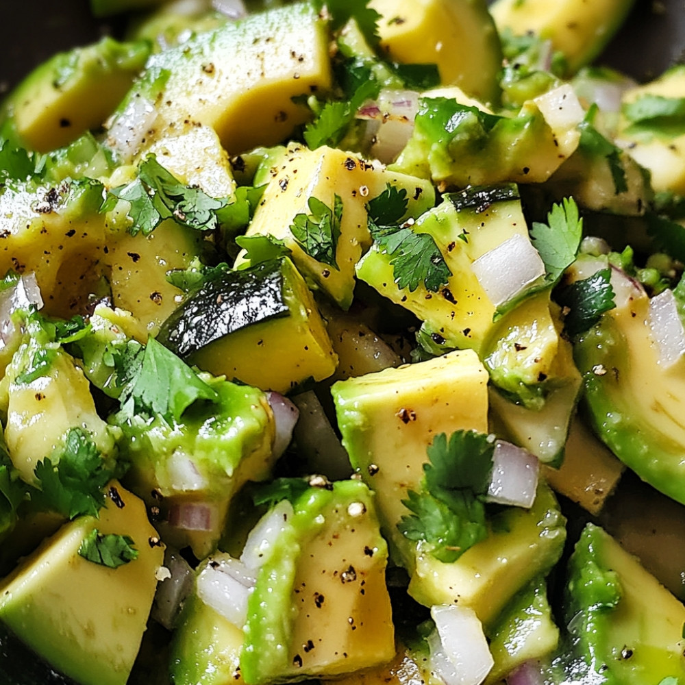 Salsa d'avocat et de poblano