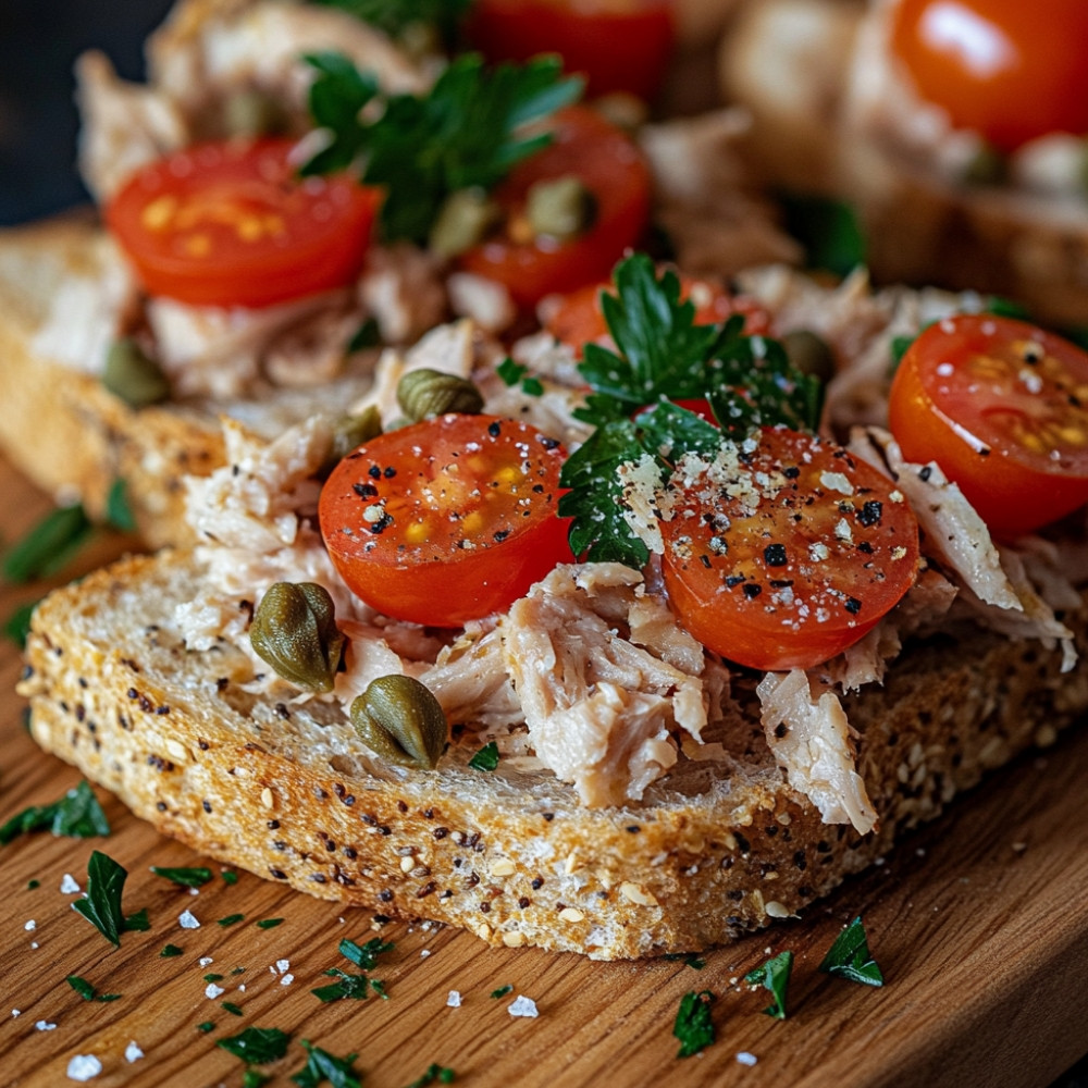 Sandwichs au thon à la toscane