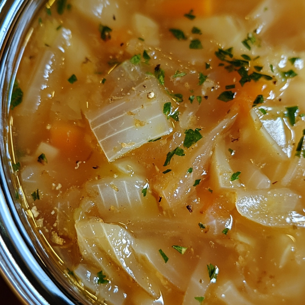 Soupe de chou aigre-douce