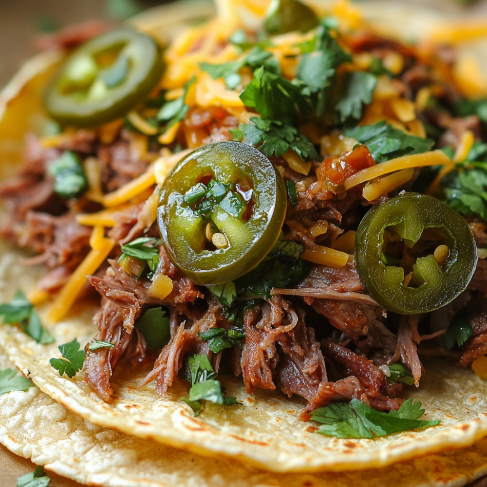 Tacos de smoked meat