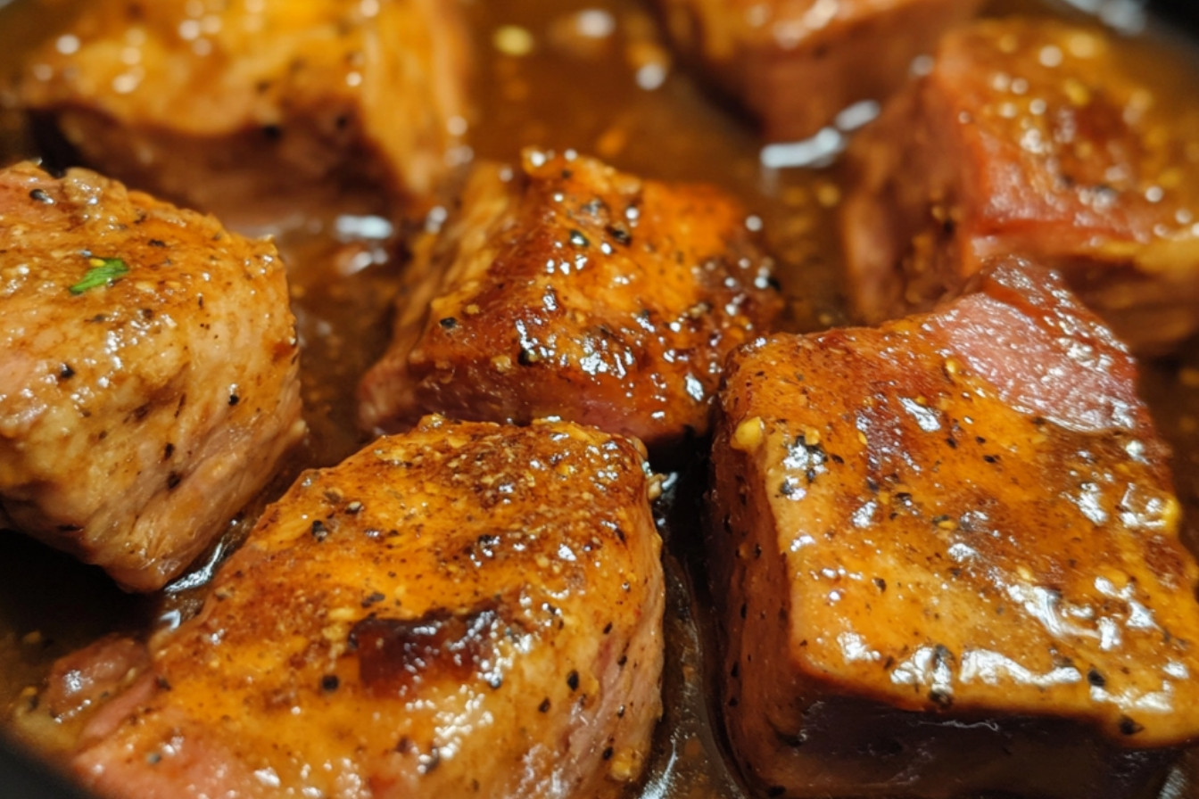 Boulettes de porc sauce chili et Dijon à la mijoteuse