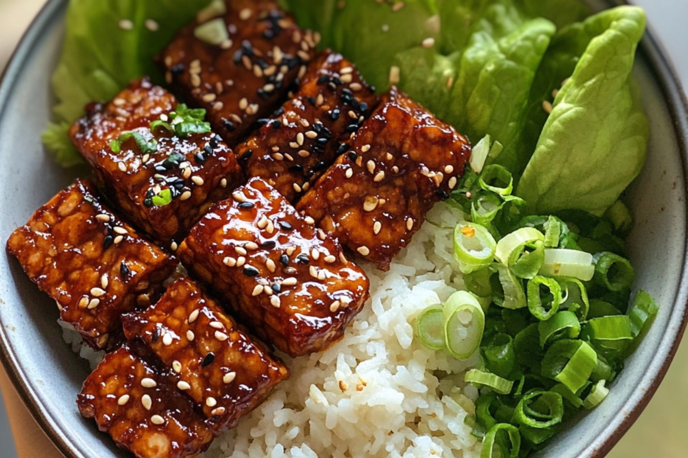 Bulgogi épicé de tempeh