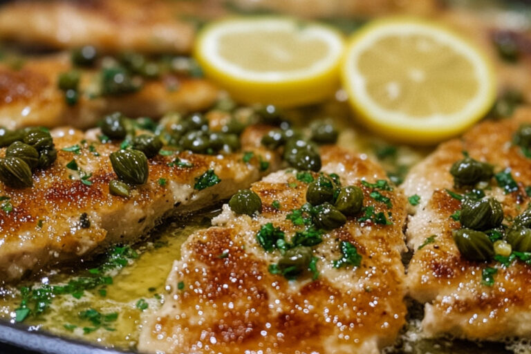 Escalopes de veau piccata