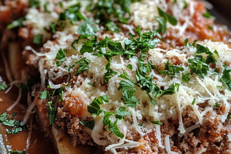 Pain de viande à l'italienne