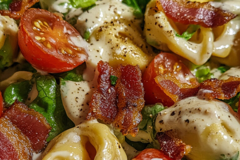 Salade de tortellinis de BLT