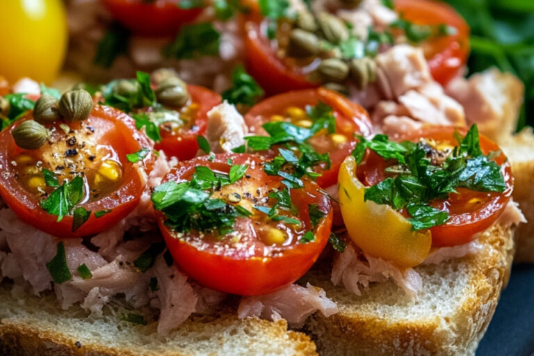 Sandwichs au thon à la toscane