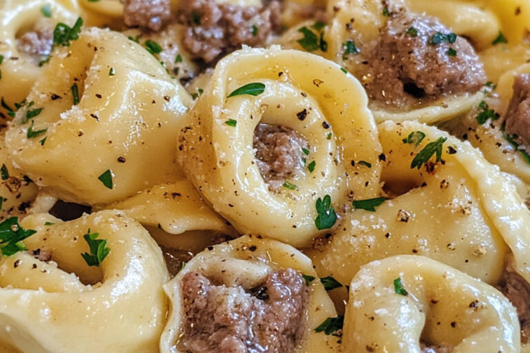 Tortellinis au bœuf à fondue