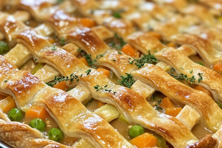 Tourte étagée aux légumes