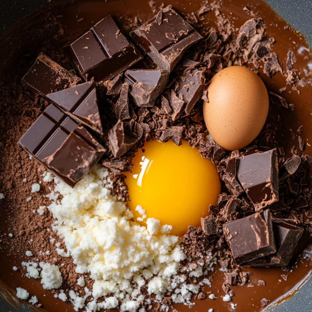 Bûche traditionnelle au chocolat