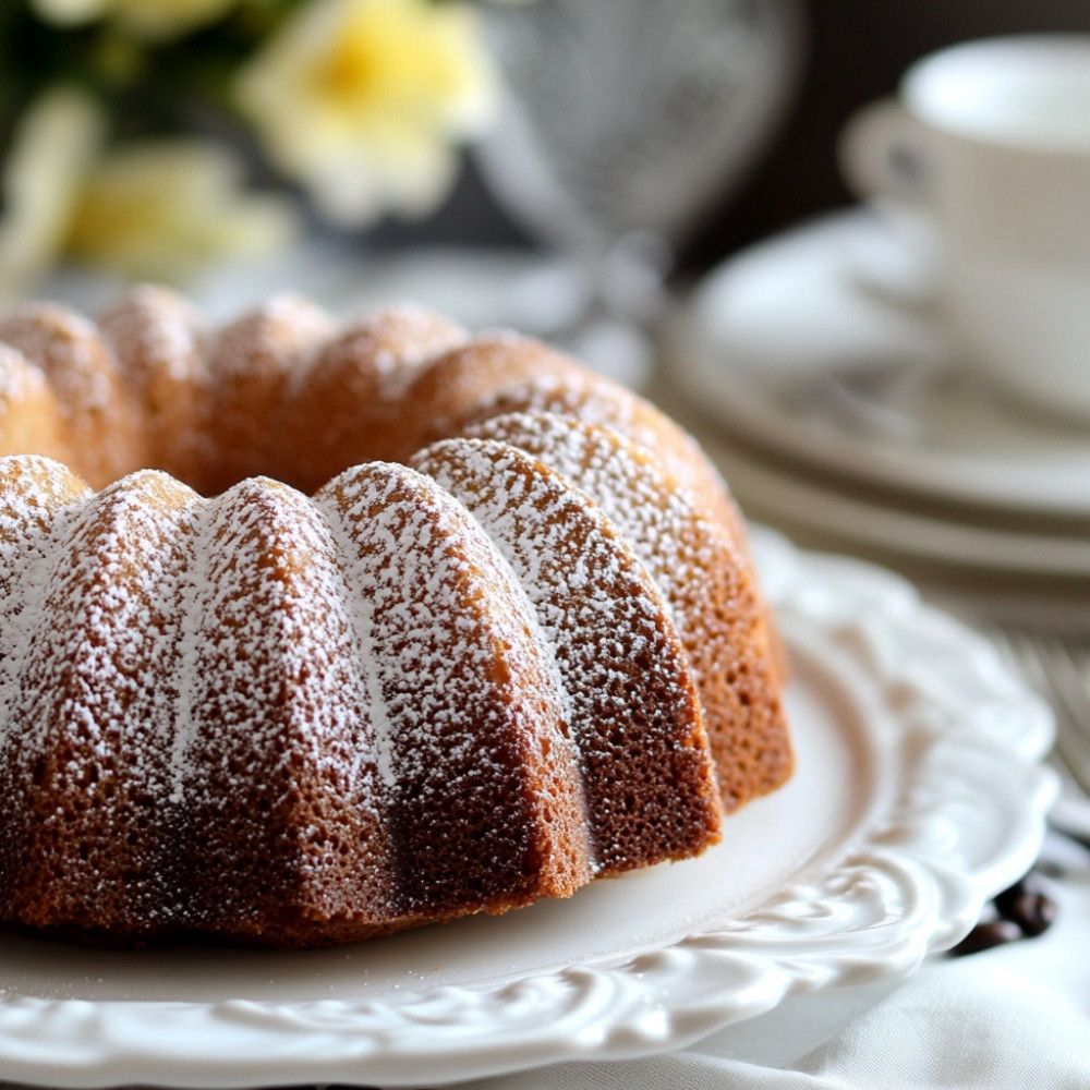 Cake moelleux au café et glaçage crémeux au café