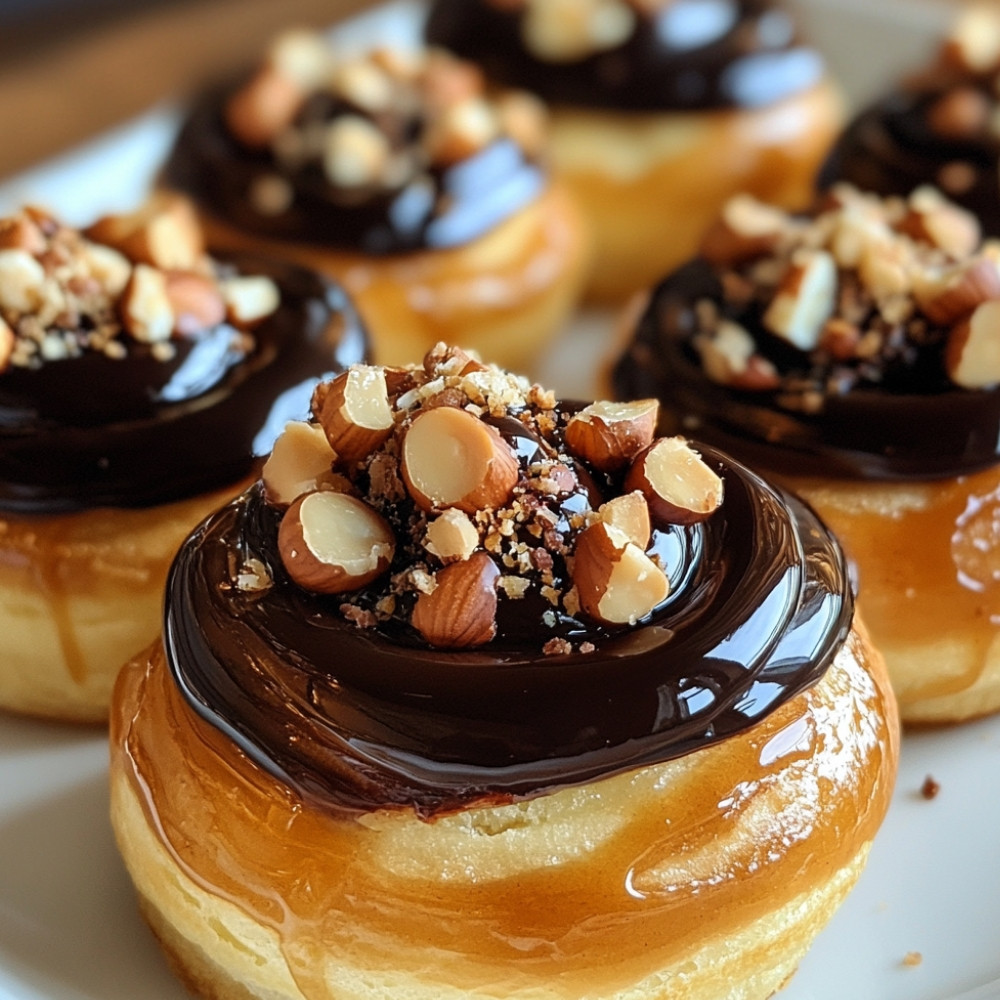 Couronne de choux chantilly, noisettes et caramel au beurre salé