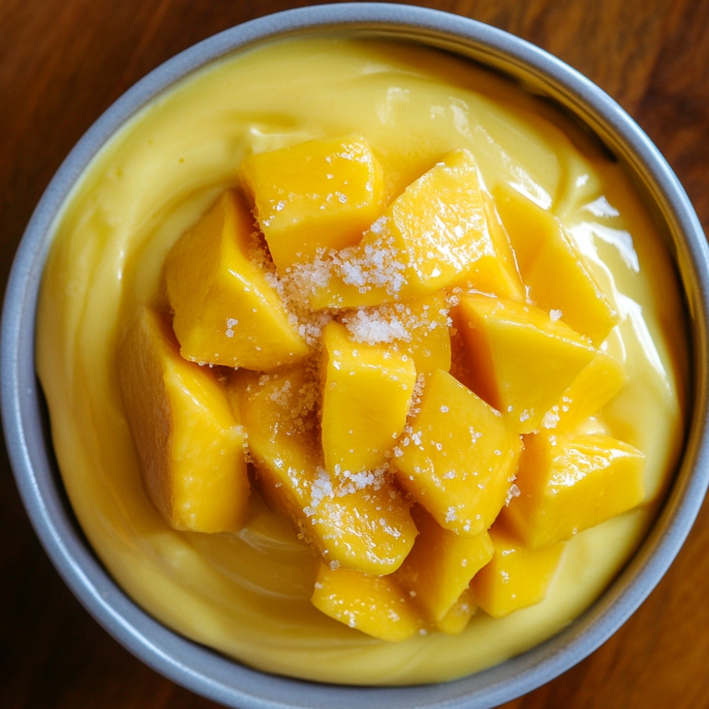 Crème à la mangue